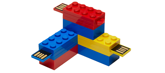 USB z nadrukiem logo